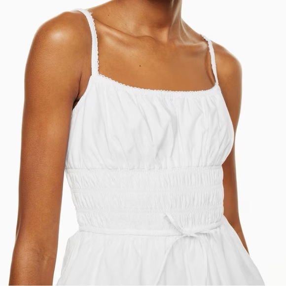 Wilfred Blooming Poplin Dress in Blue - Picture 4 of 8